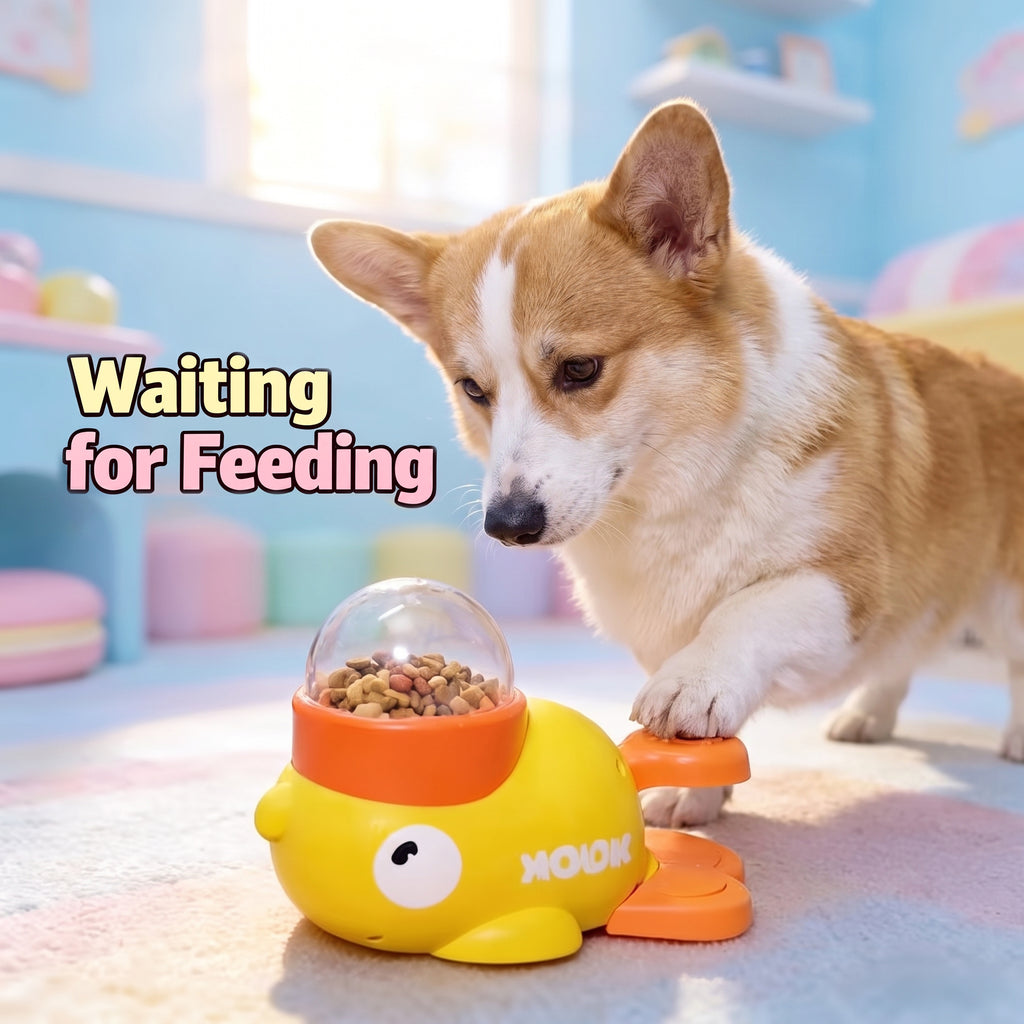 Pawfer™ IQ Training Duck Treat Dispenser