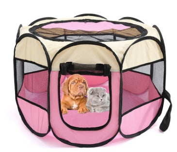 Dog Foldable Mesh Playpen
