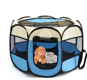 Dog Foldable Mesh Playpen