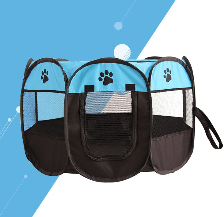 Dog Foldable Mesh Playpen