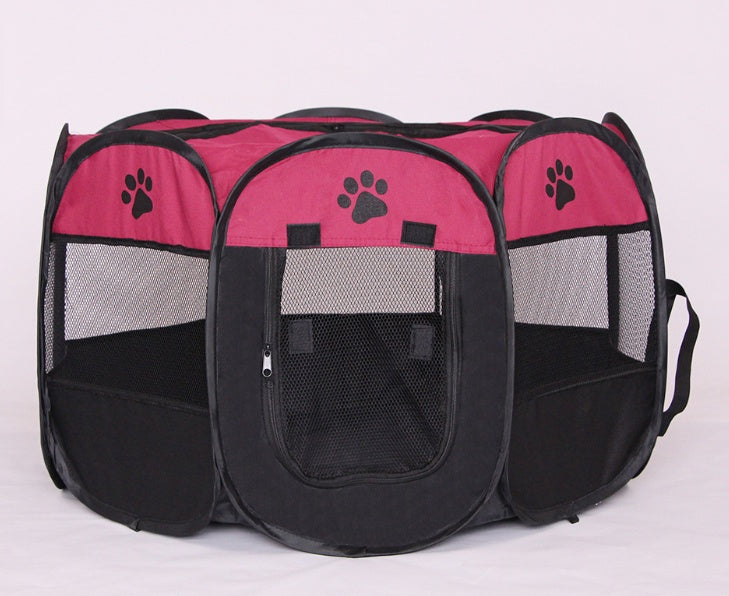 Dog Foldable Mesh Playpen