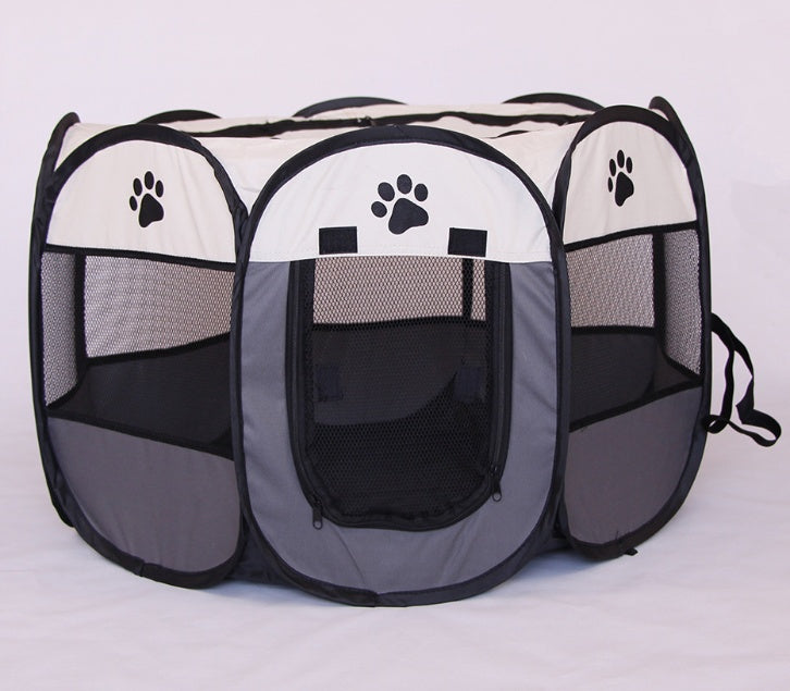 Dog Foldable Mesh Playpen