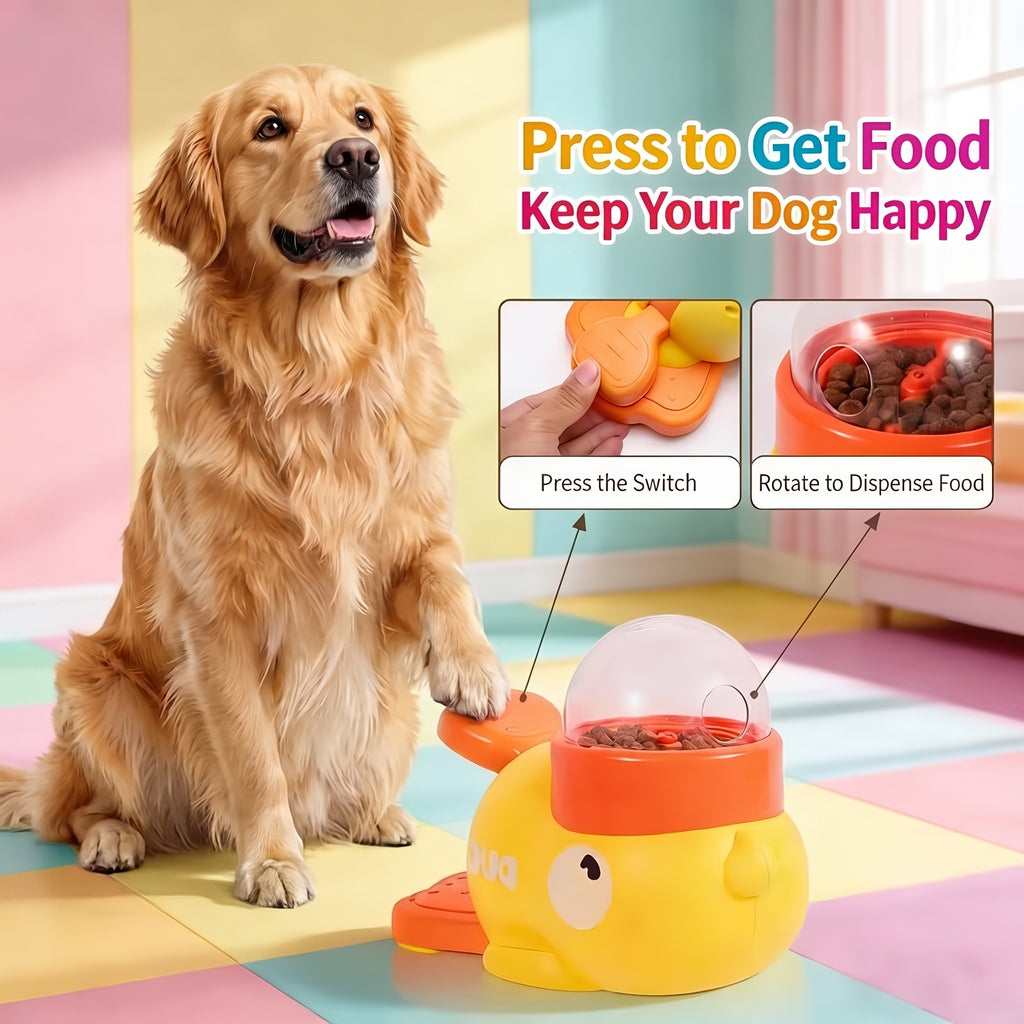 Pawfer™ IQ Training Duck Treat Dispenser