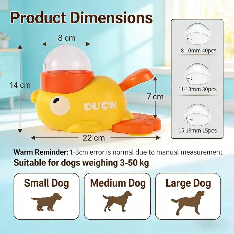 Pawfer™ IQ Training Duck Treat Dispenser