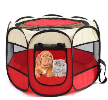Dog Foldable Mesh Playpen