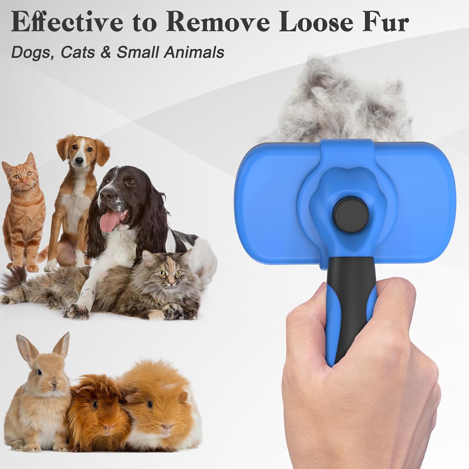 Self Cleaning Dog Grooming Brush