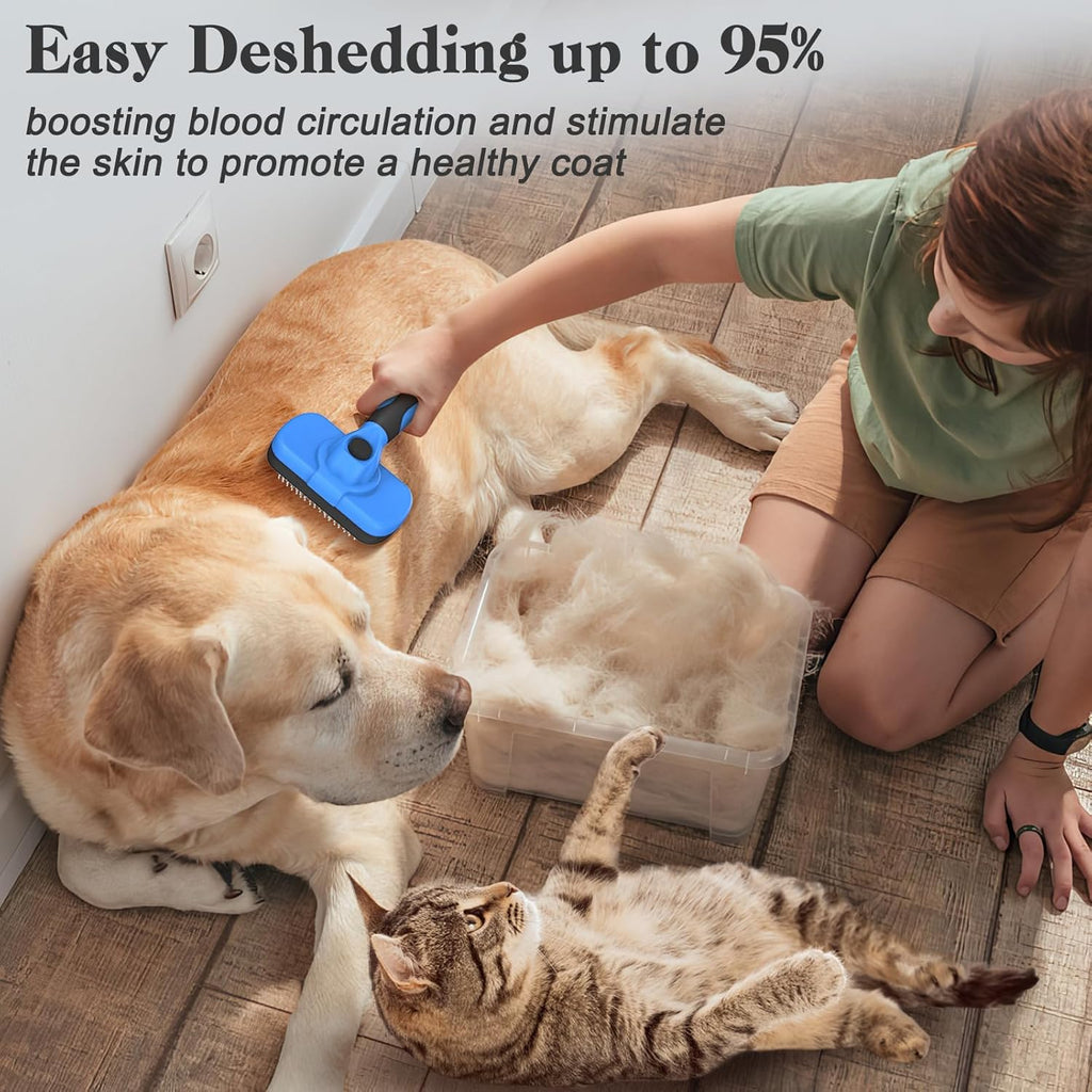 Self Cleaning Dog Grooming Brush