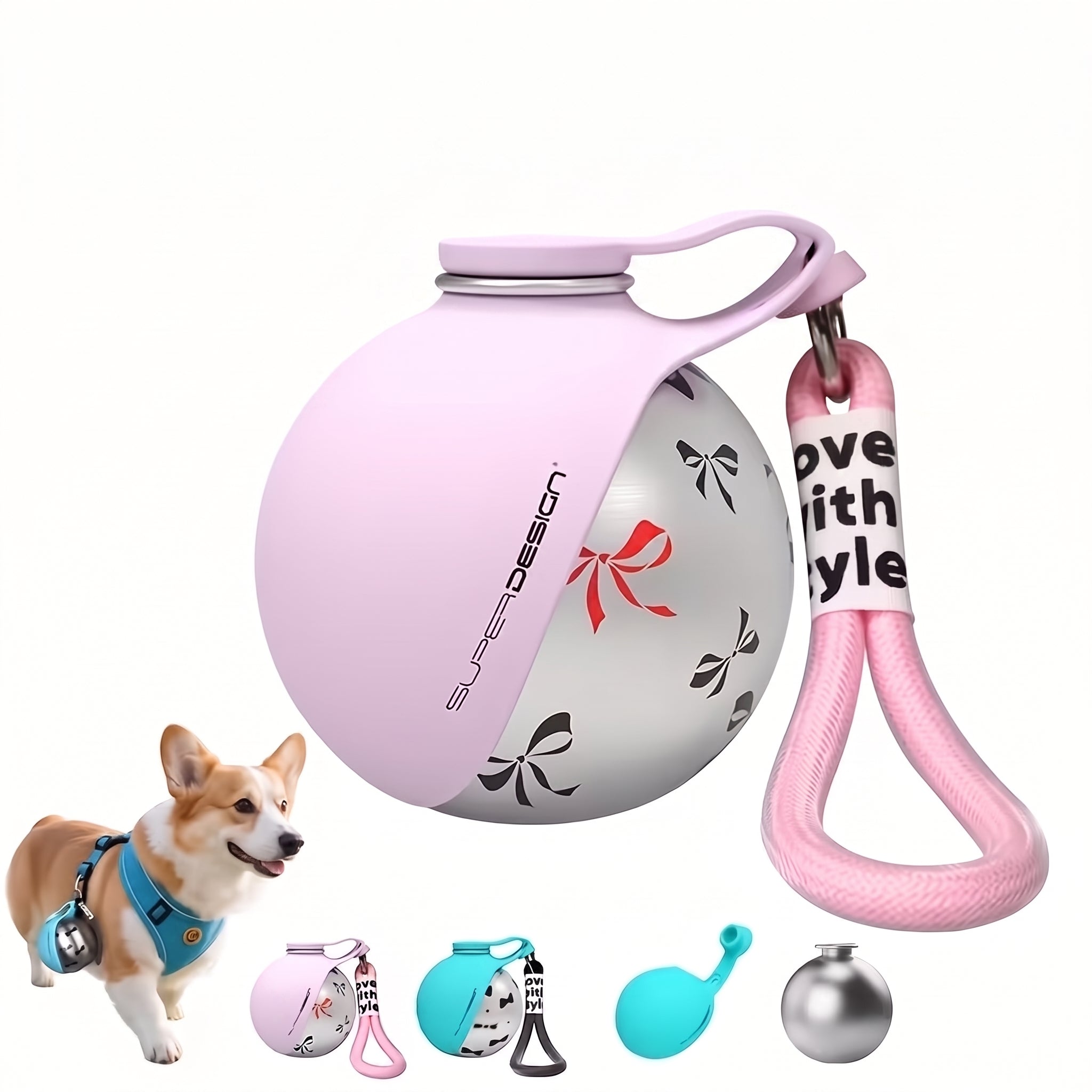Pawfer™ TravelSip Dog Water Bottle