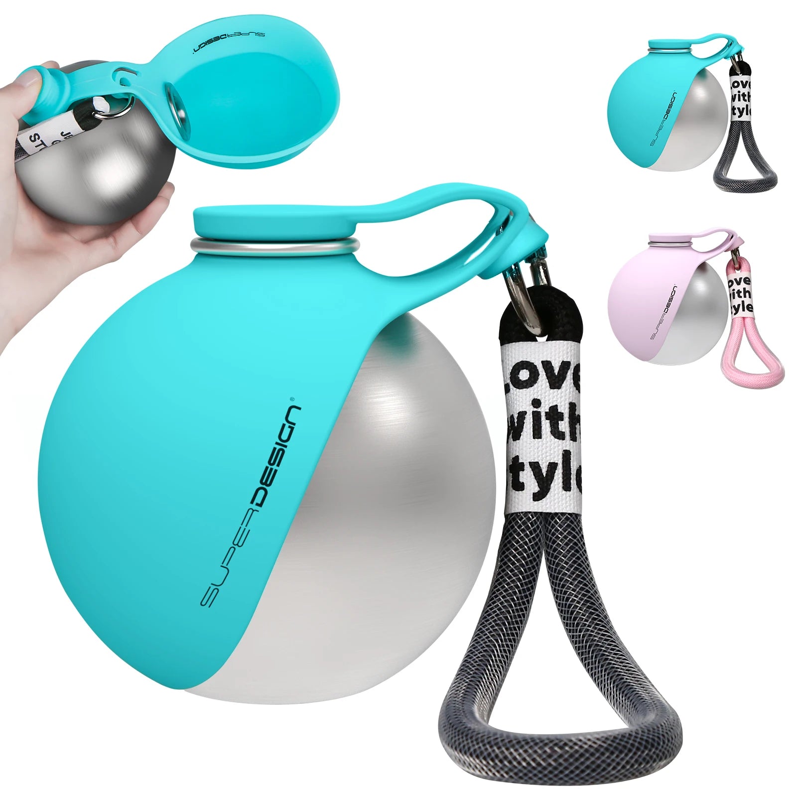 Pawfer™ Foldable Dog Travel Water Bowl