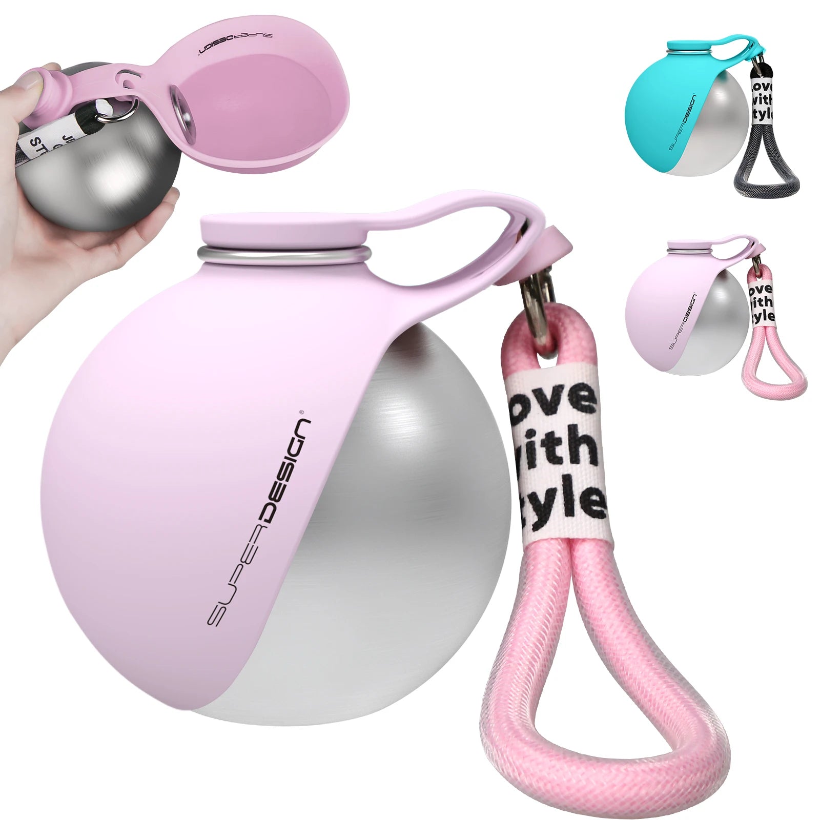 Pawfer™ Foldable Dog Travel Water Bowl