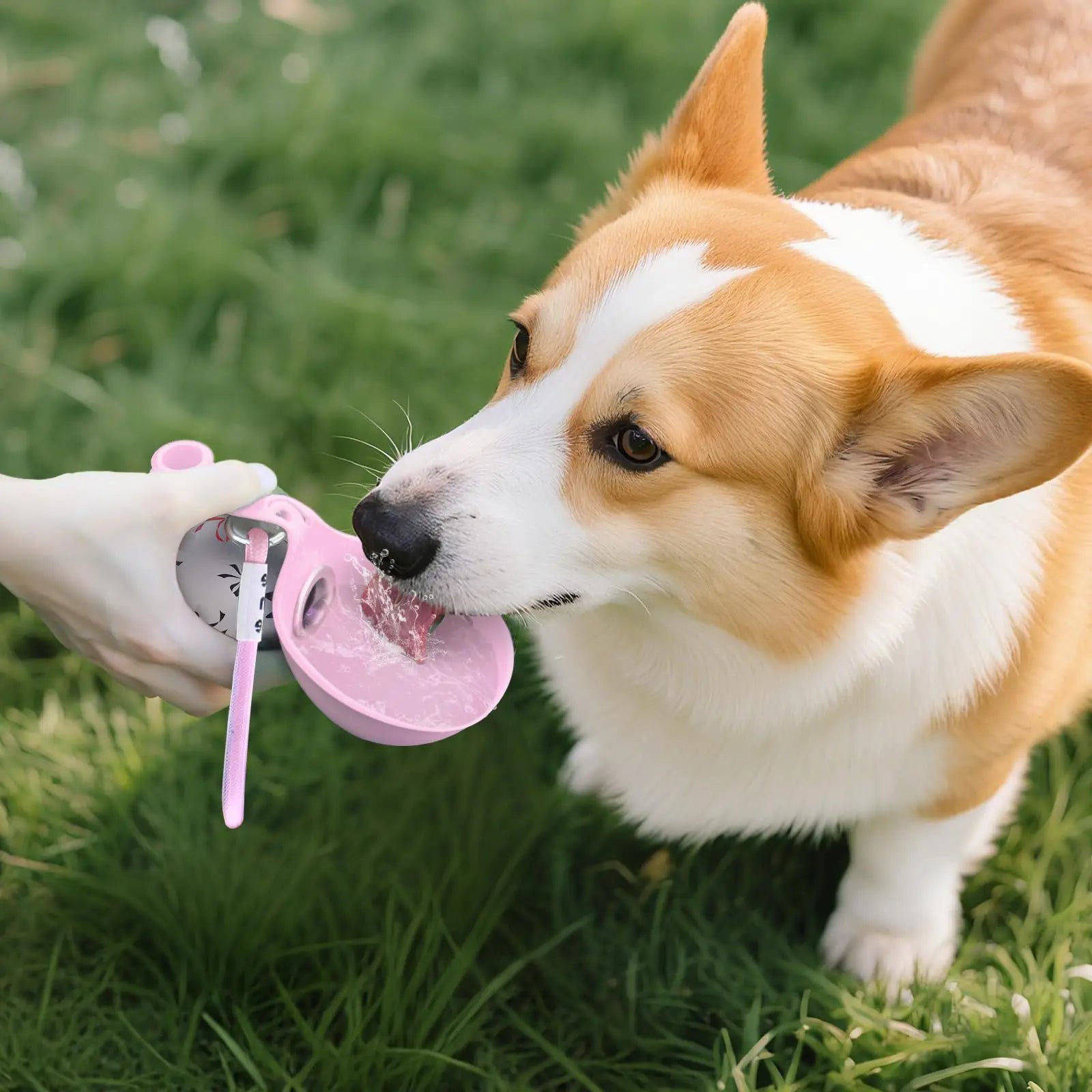 Pawfer™ Foldable Dog Travel Water Bowl