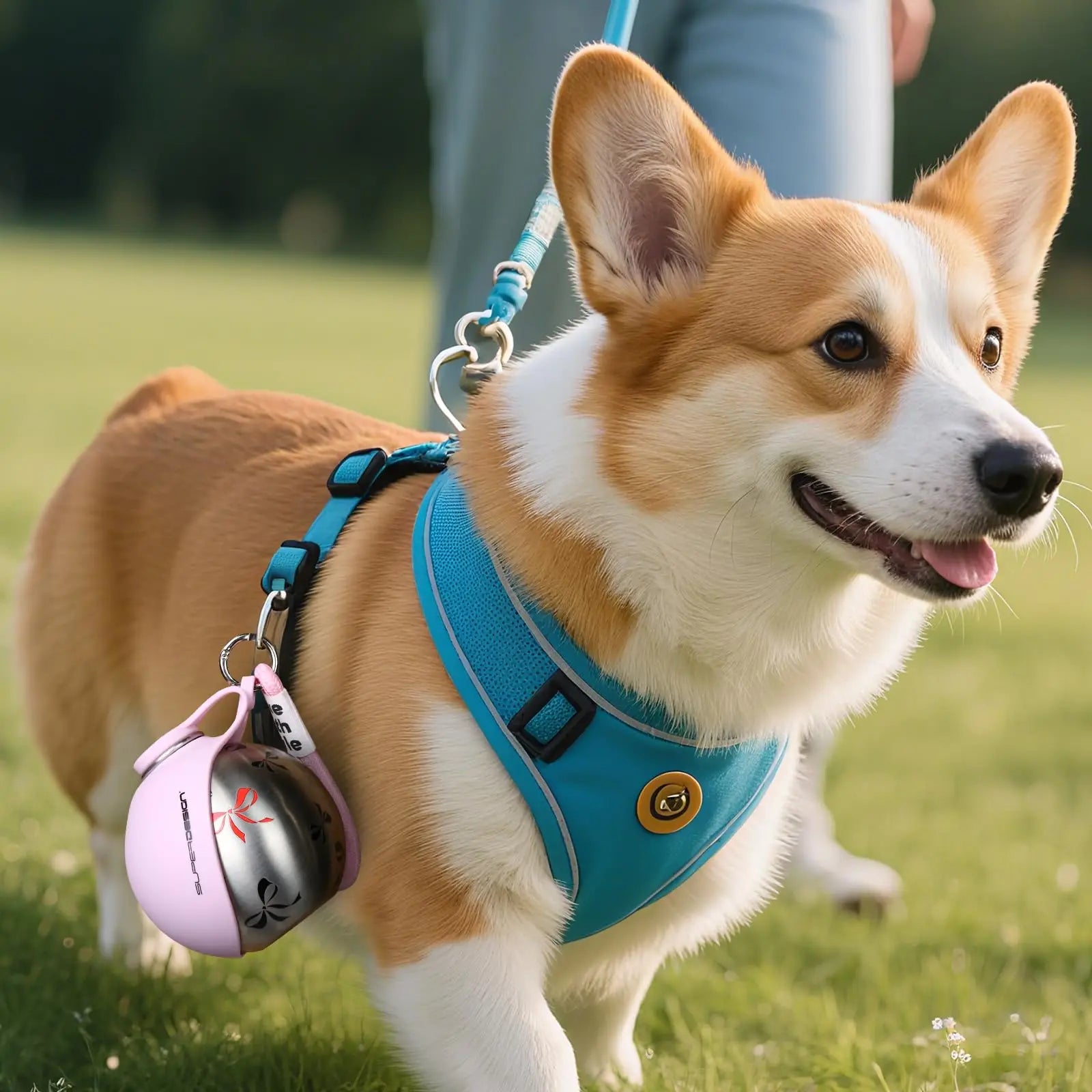 Pawfer™ Foldable Dog Travel Water Bowl