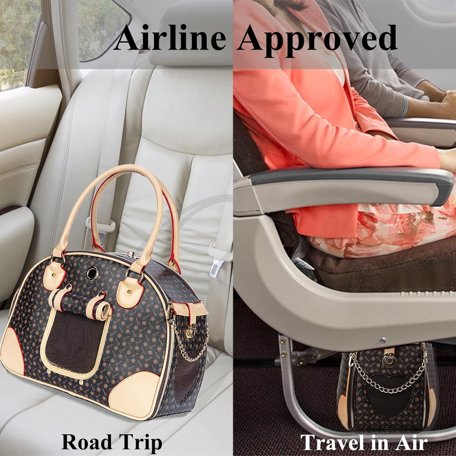Luxury Airline Approved Pet Carrier