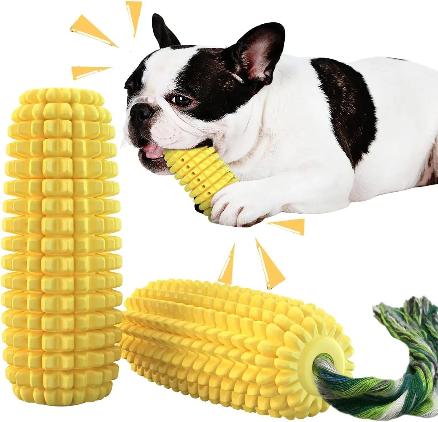Corn Shaped Dog Chew Toy