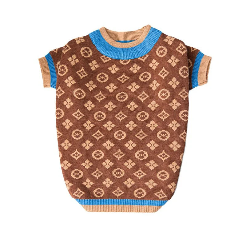 Luxe Knit Design Dog Sweater