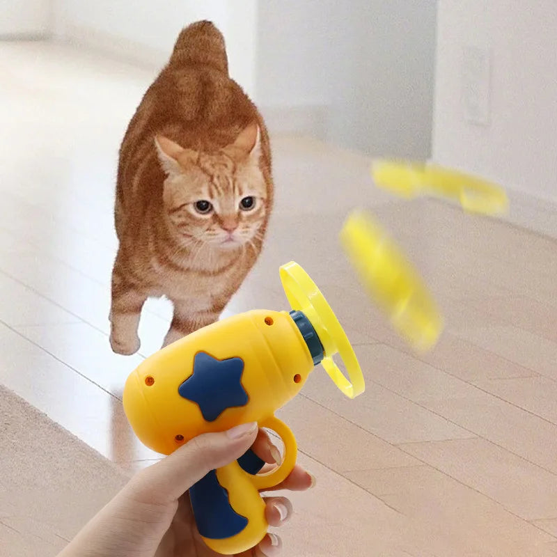 Pawfer™ Flying Disc Launcher