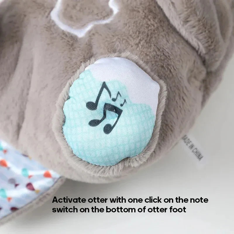 Pet Calming Otter Plush Sleeping Toy