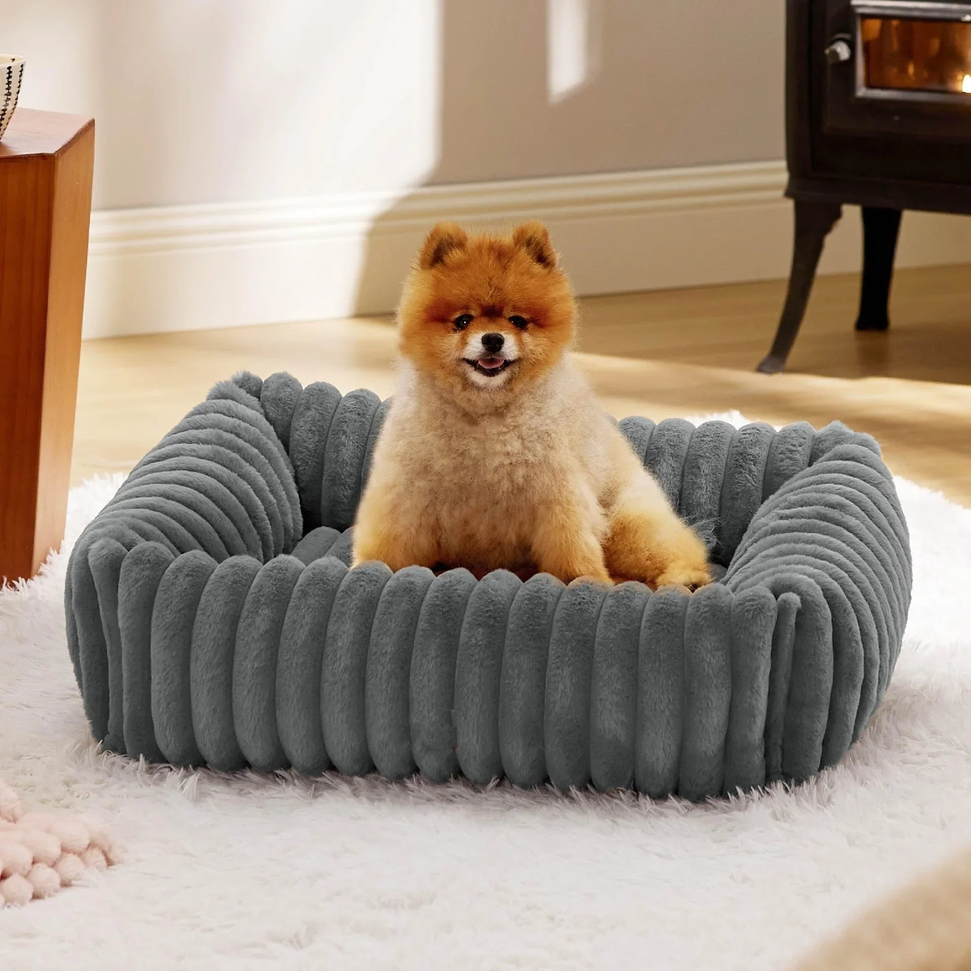 Pet Rabbit Fur Bed