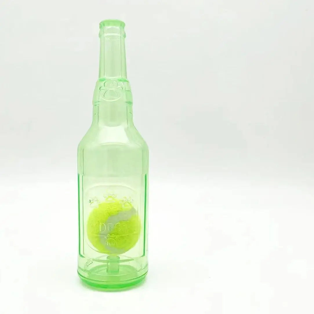 Pawfer™ Squeaky Bottle Dog Toy