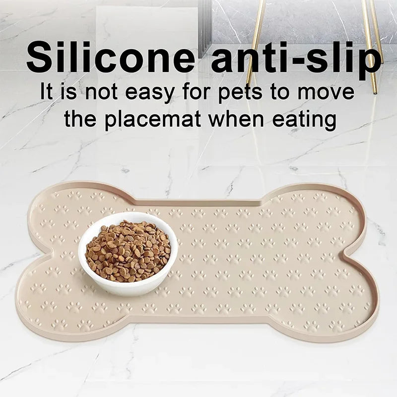 Waterproof Silicone Pet Bowl Mat