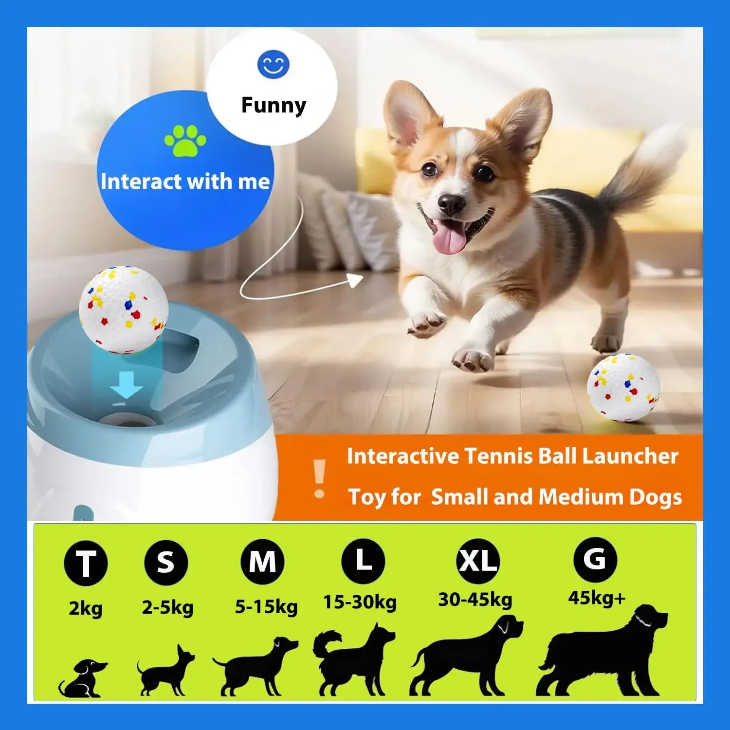 Pawfer™ Automatic Dog Ball Launcher