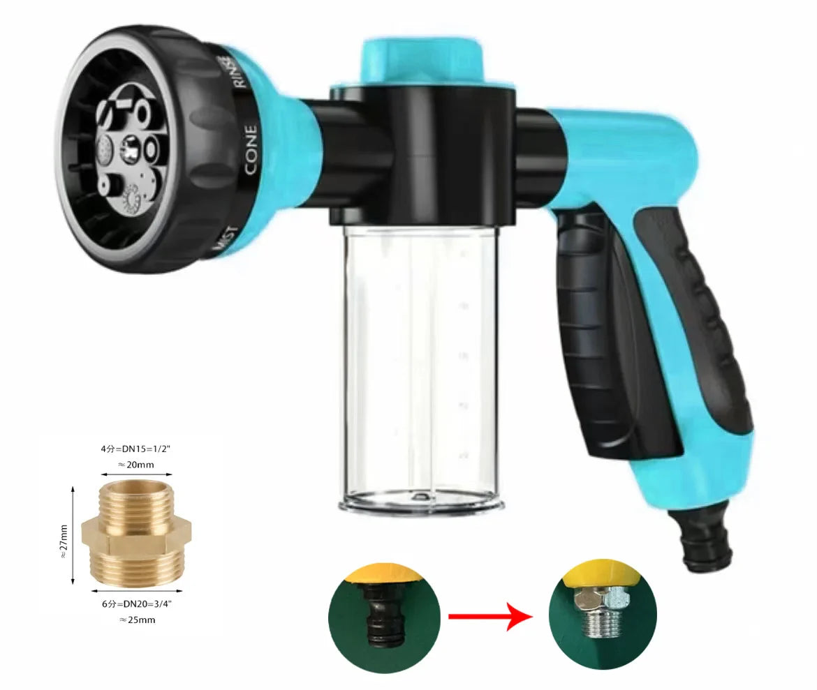 3 in 1 Dog Bath Hose Nozzle