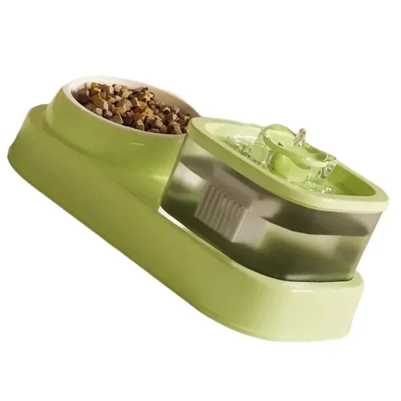 Pawfer™ 2-in-1 Pet Water Fountain Bowl