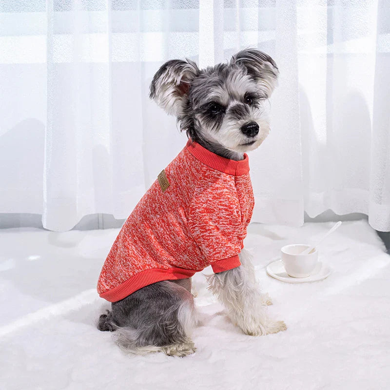 Classic Pink Knit Dog Sweater