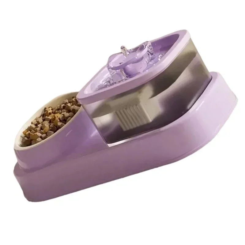 Pawfer™ 2-in-1 Pet Water Fountain Bowl