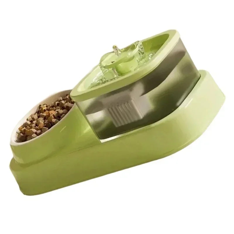 Pawfer™ 2-in-1 Pet Water Fountain Bowl