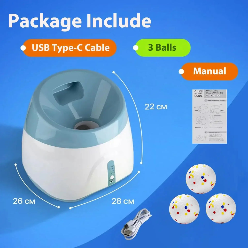 Pawfer™ Automatic Dog Ball Launcher