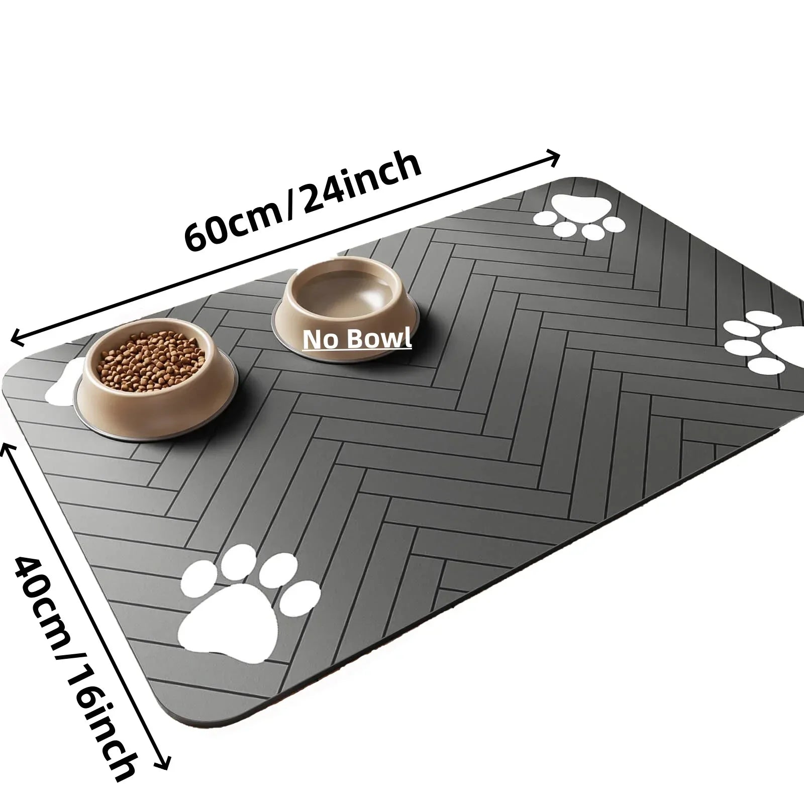 Anti Slip Waterproof Dog Bowl Mat