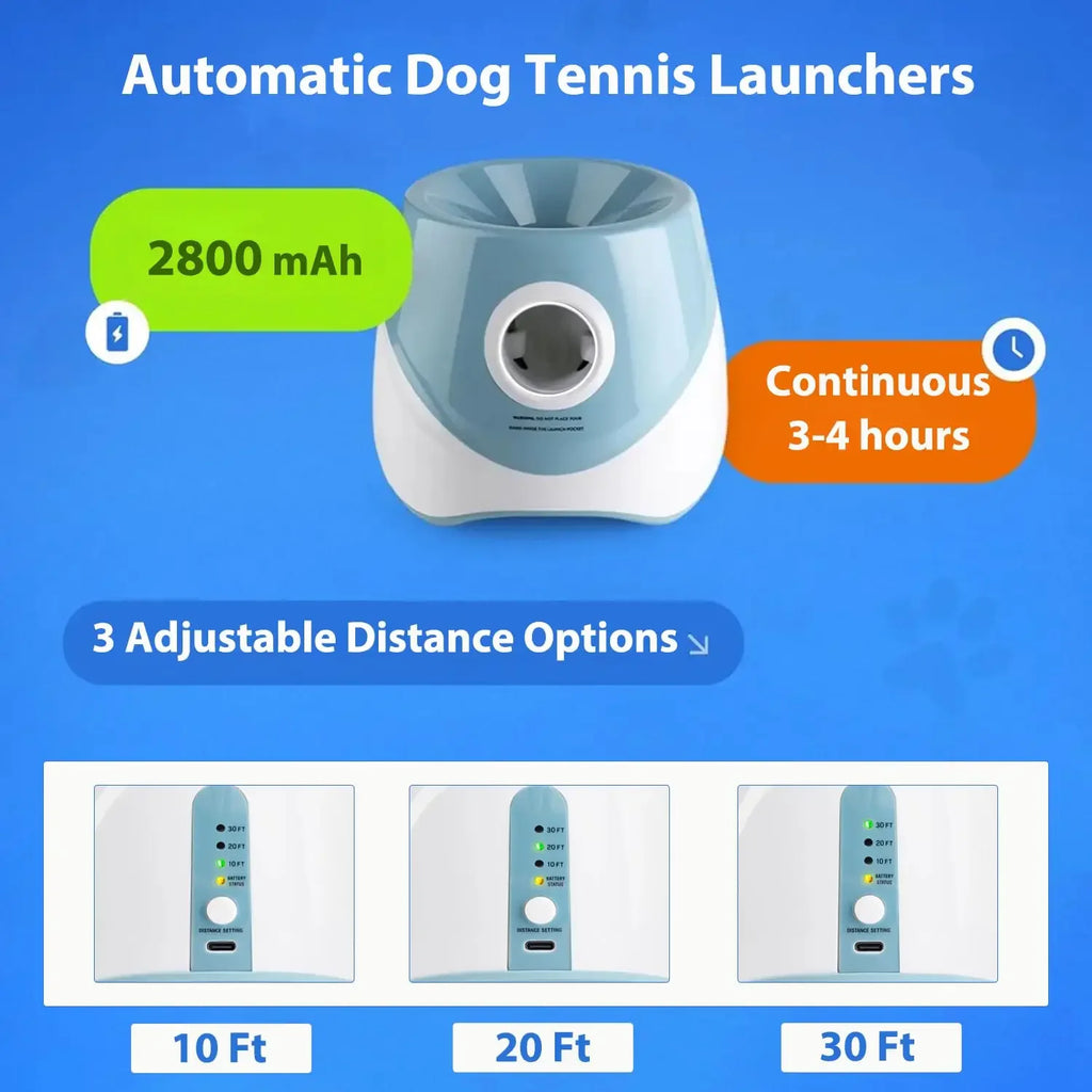 Pawfer™ Automatic Dog Ball Launcher