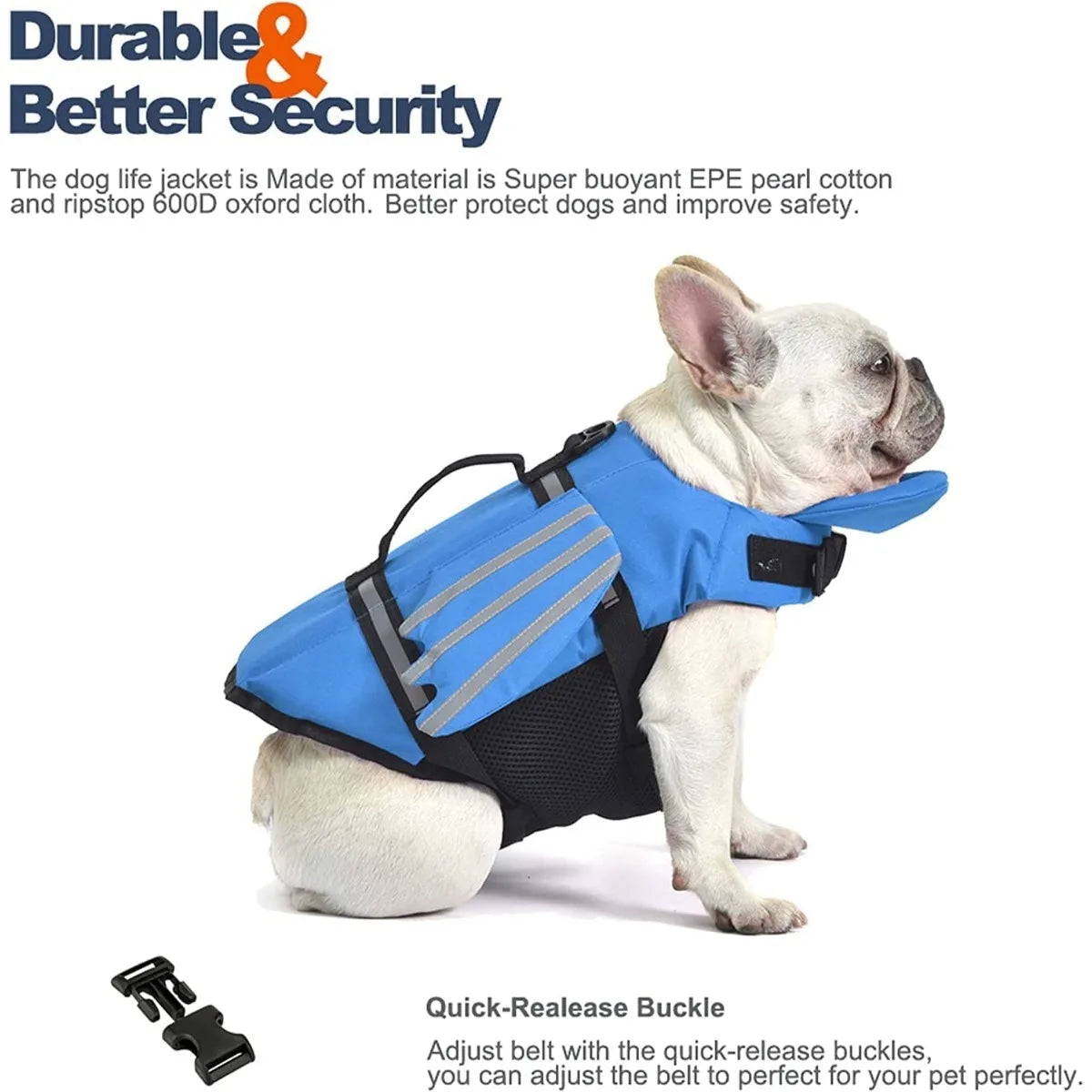 Pawfer™ Reflective Dog Life Jacket