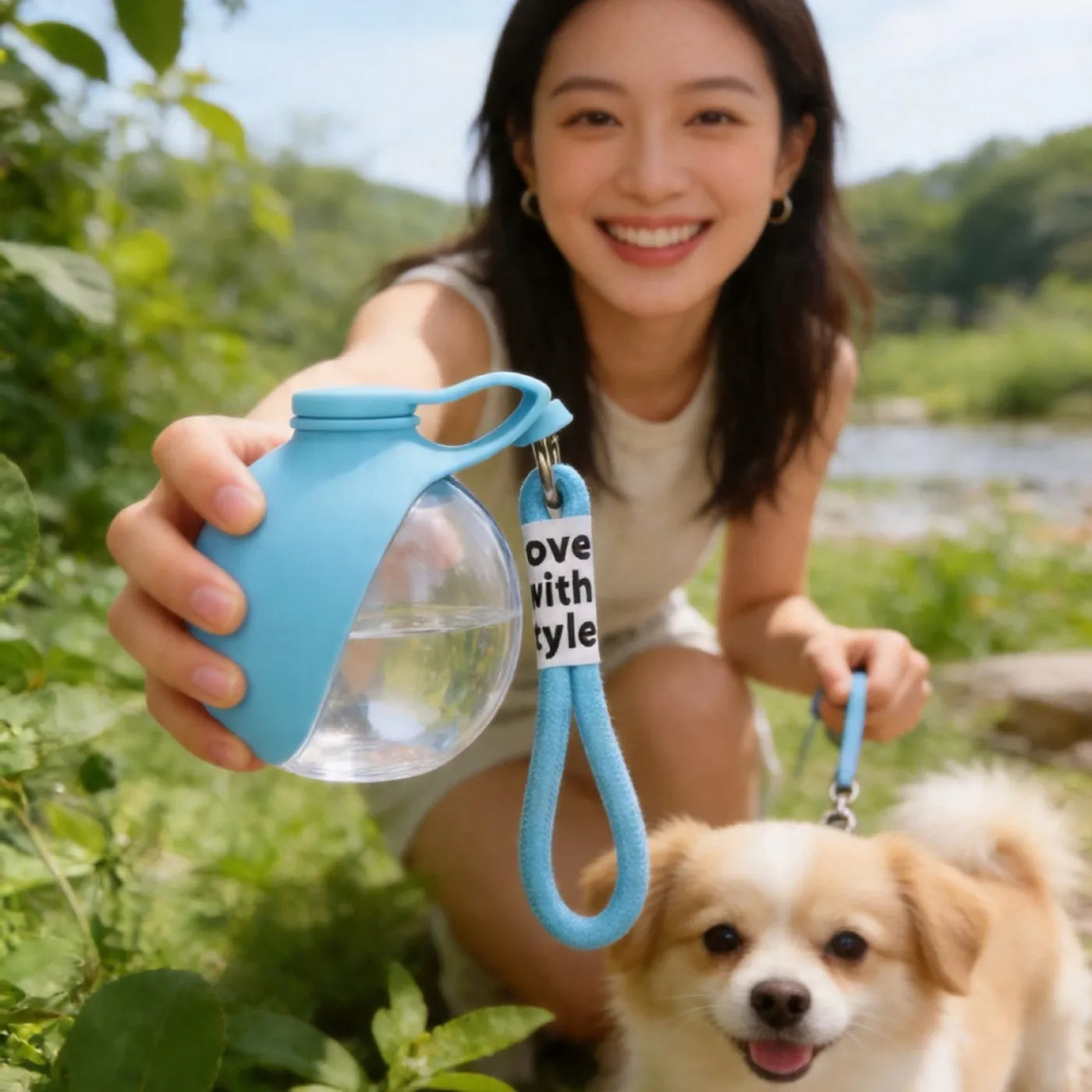 Pawfer™ TravelSip Dog Water Bottle