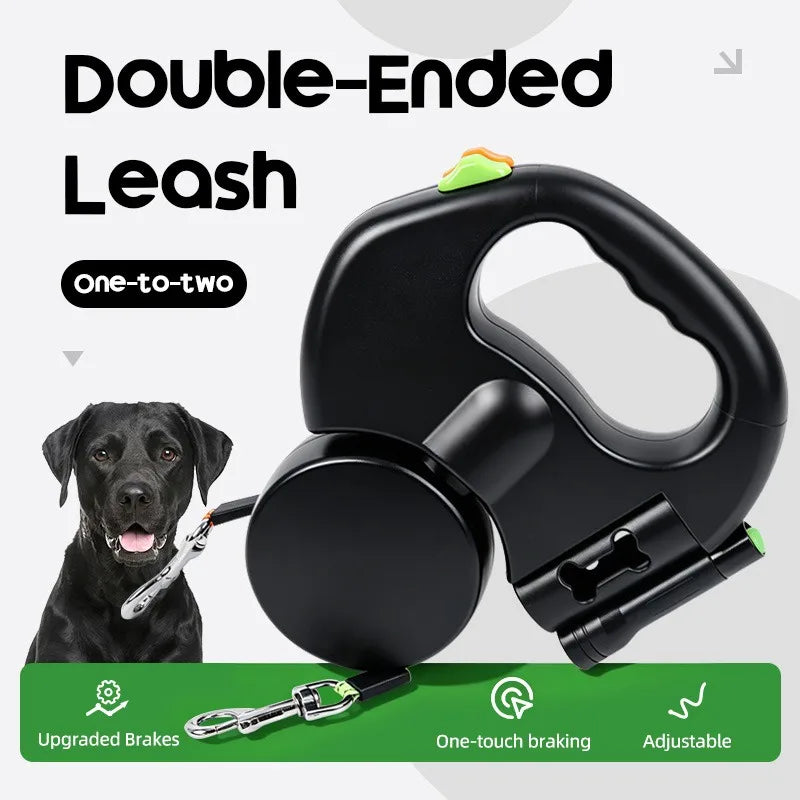 Pawfer™ Dual Dog Leash