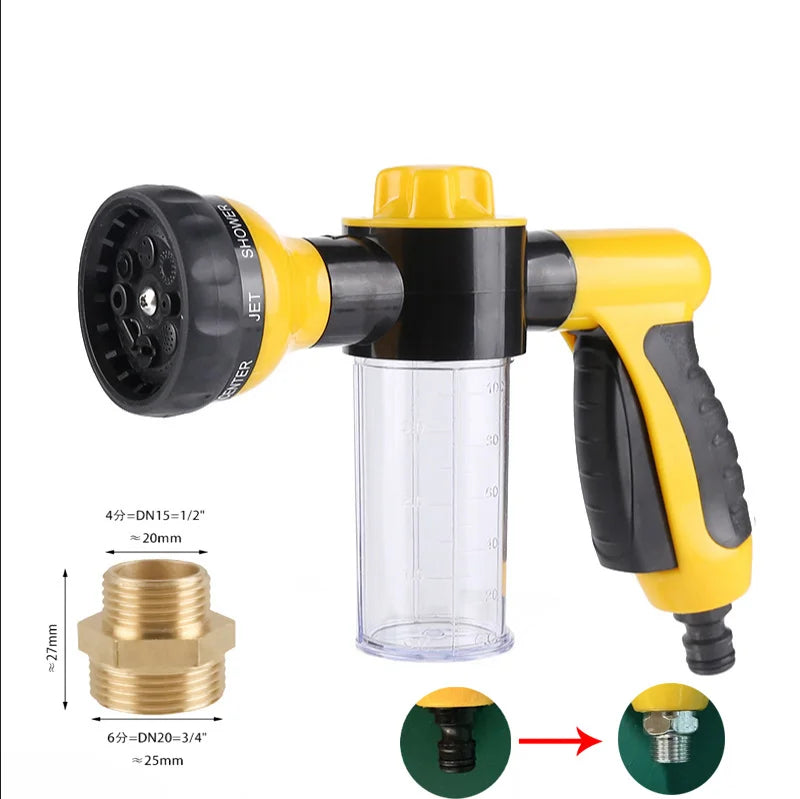 3 in 1 Dog Bath Hose Nozzle