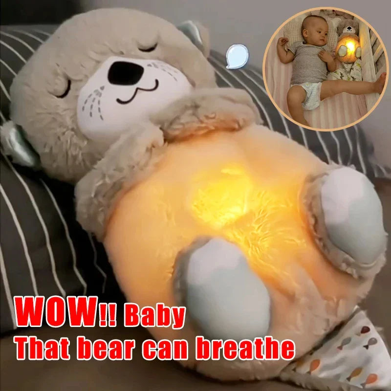 Pet Calming Otter Plush Sleeping Toy