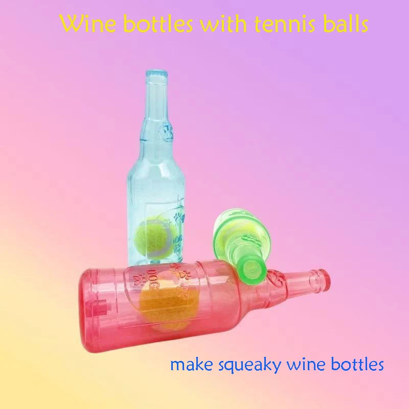 Pawfer™ Squeaky Bottle Dog Toy