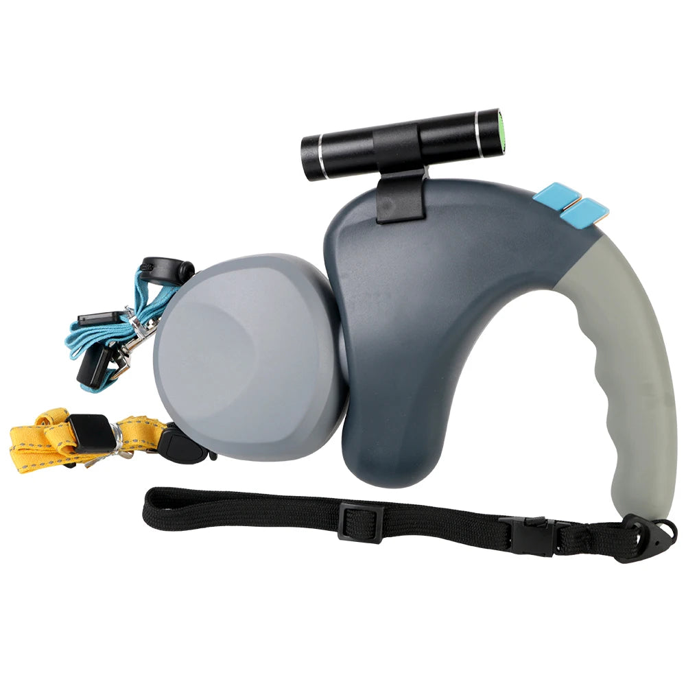 Pawfer™ Retractable Dual Dog Leash
