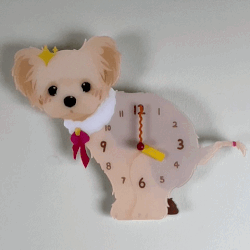Pawfer™ Yorkshire Terrier Pooping Wall Clock