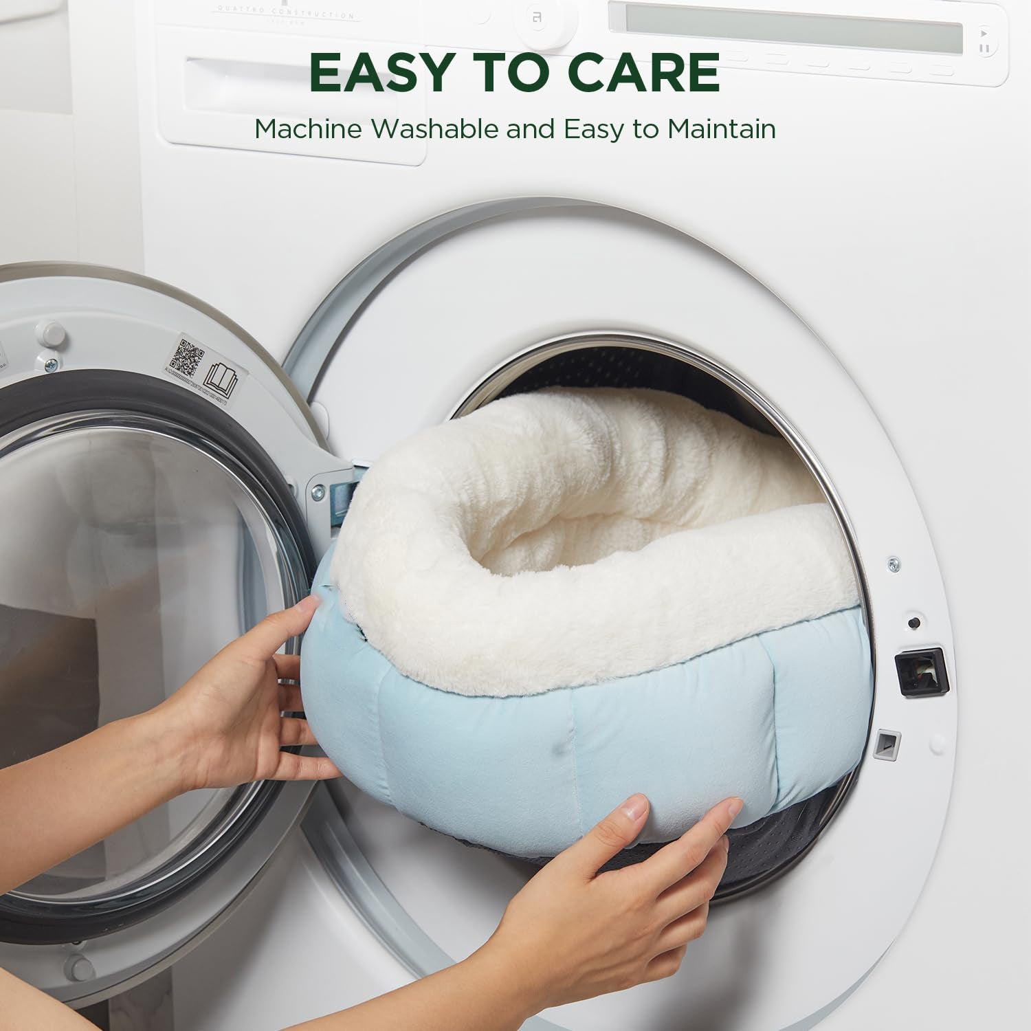 Plush Donut Pet Bed