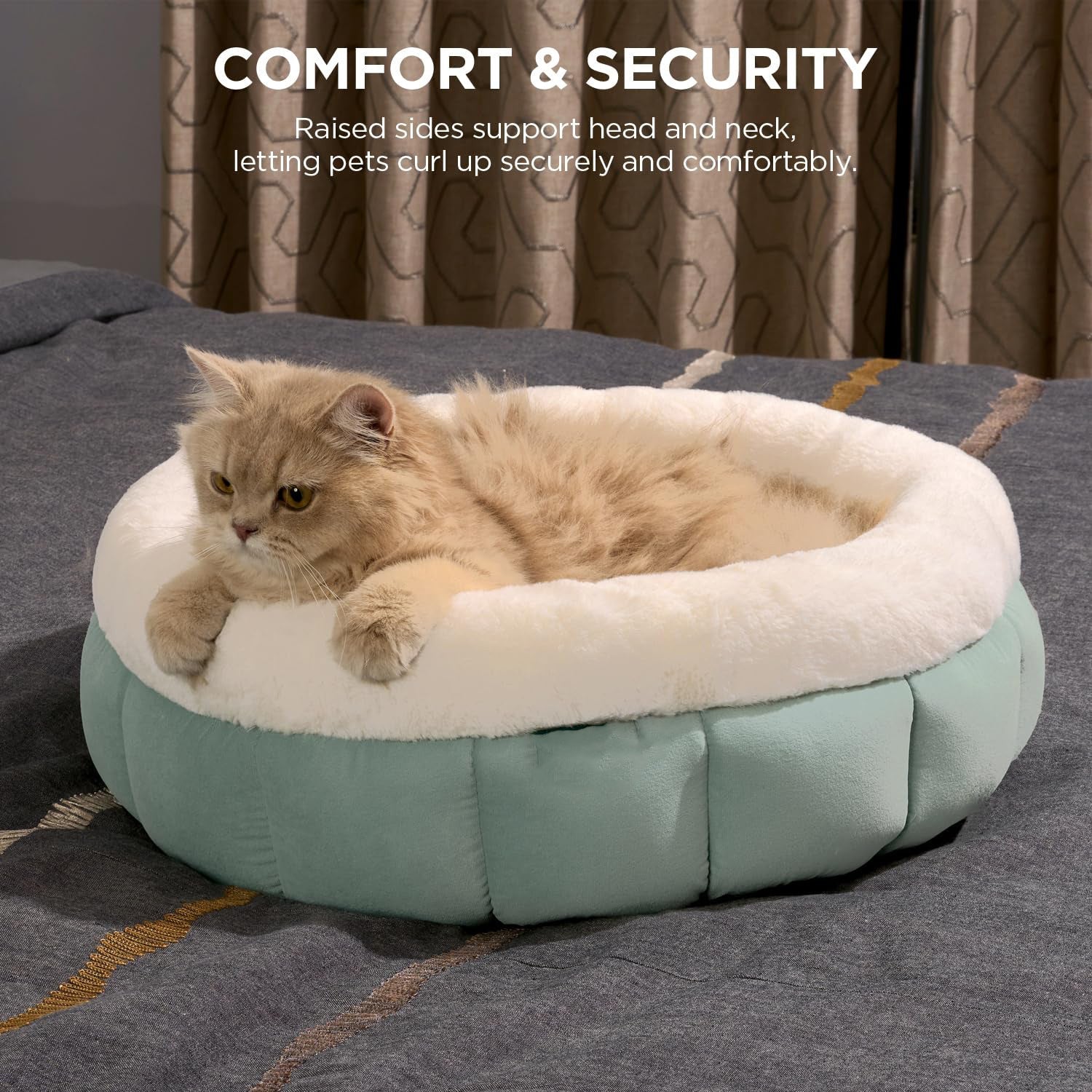 Plush Donut Pet Bed